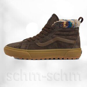 NEW VANS SK8-HI MTE 2 WOMEN'S BROWN SUEDE BOOTS SHOE SNEAKER VN0A5HZYB7G